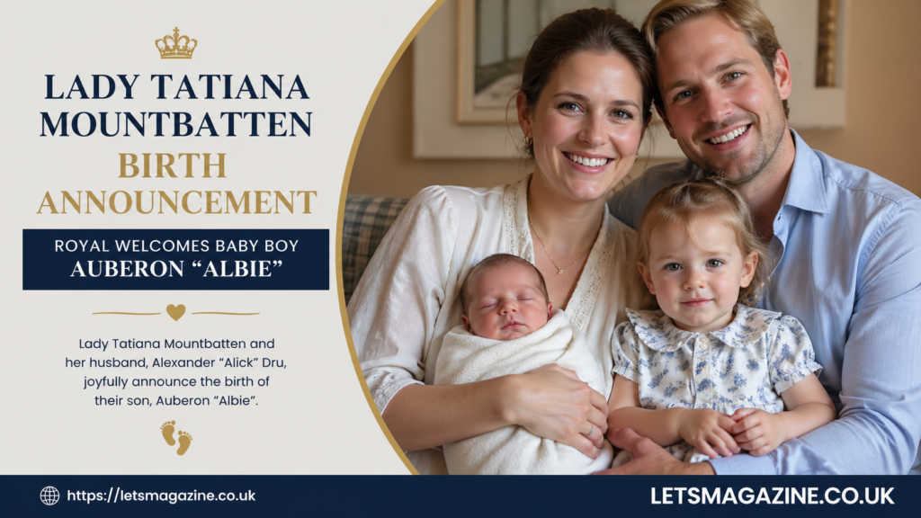 lady tatiana mountbatten birth announcement