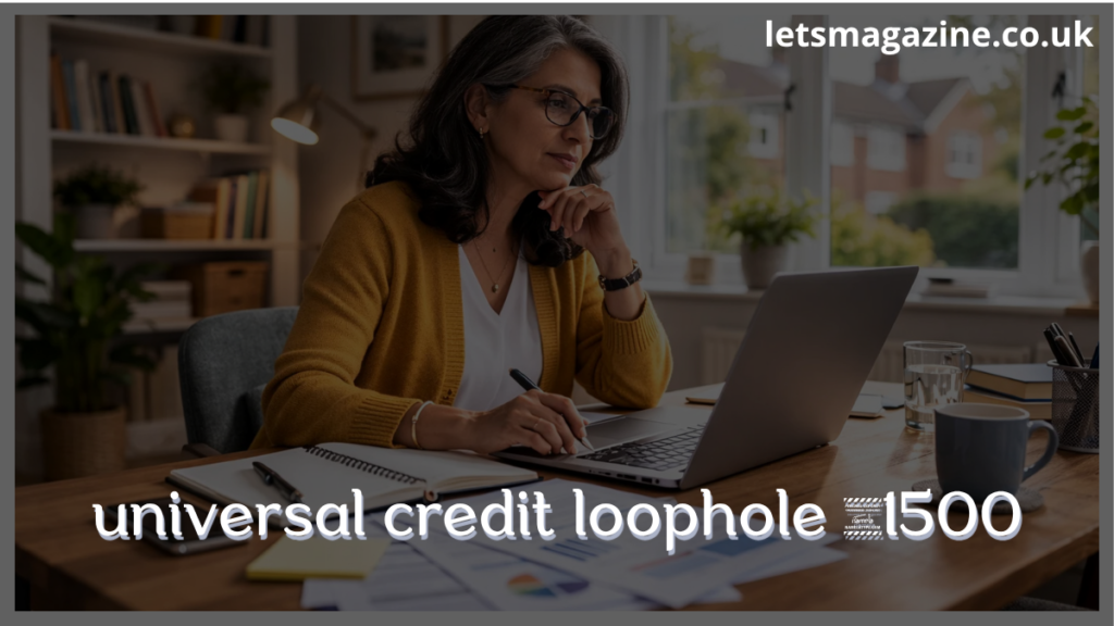 universal credit loophole £1500